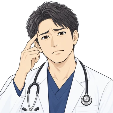 悩む医師